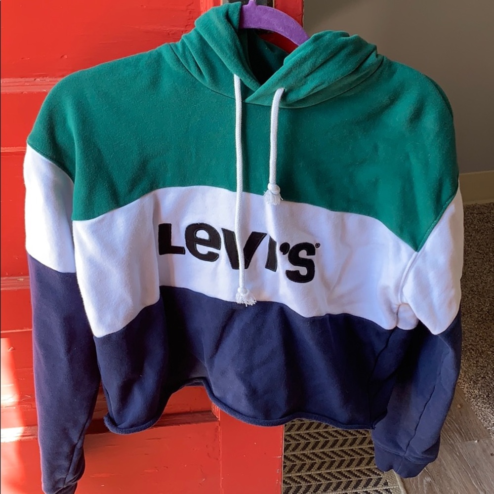 LEVIS CROPPED HOODIE